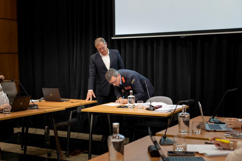 Conselho Municipal de Segurança tomou posse (c/áudio)