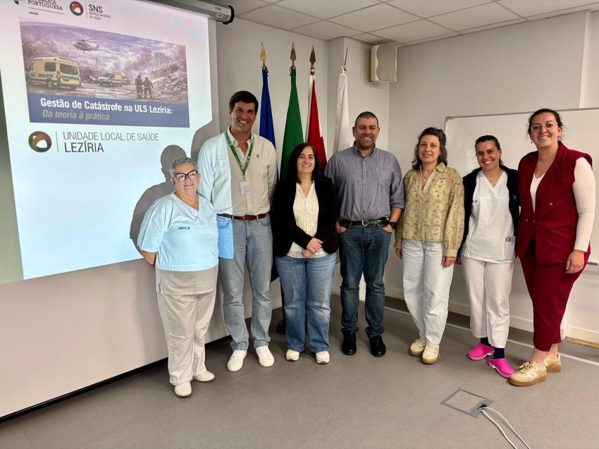 Formação reforçou preparação para catástrofes com formação prática para profissionais de saúde