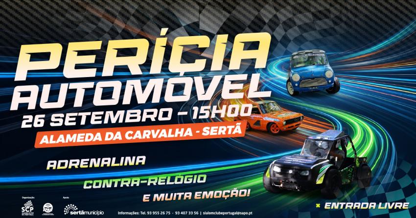 Alameda da Carvalha recebe prova de Perícia Automóvel
