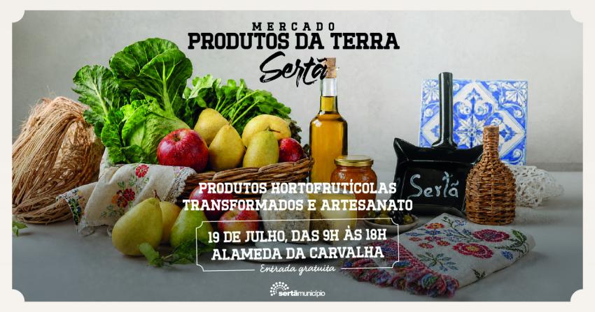 Mercado Produtos da Terra com edição especial a 19 de julho