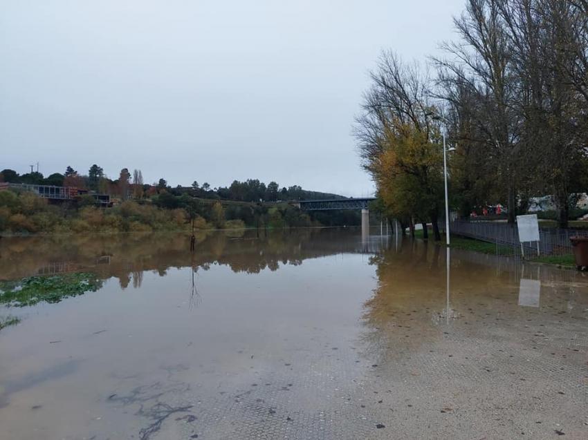 Caudais sobem e levam à ativação do Plano Cheias da Bacia do Tejo