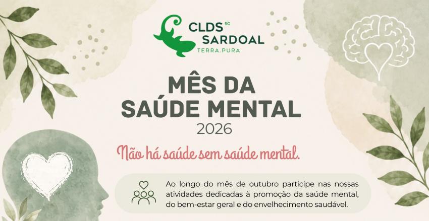 Terra.Pura Sardoal 5G vai dedidar mês de outubro à Saúde Mental 