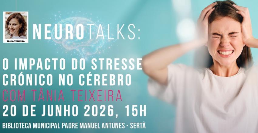 NeuroTalks regressa para abordar o impacto do stresse crónico no cérebro