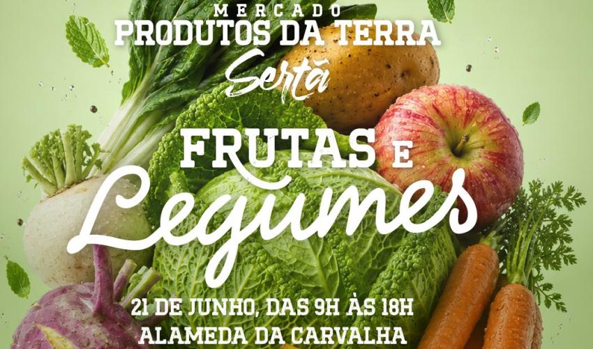 Frutas e legumes em destaque na próxima edição dos Produtos da Terra