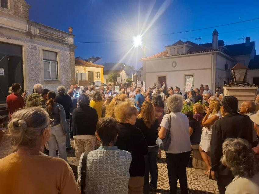 Vigília popular reuniu centenas de pessoas que rejeitam Unidades de Biometano
