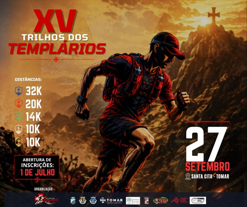XV Trilhos dos Templários prometem levar centenas de atletas aos trilhos históricos 