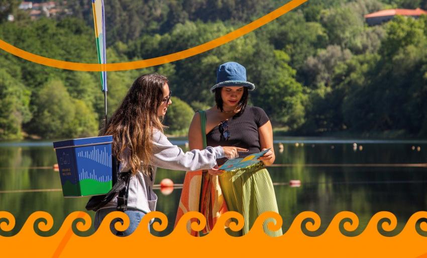 Praia Fluvial do Penedo Furado recebe a campanha EcoPraias da Valnor