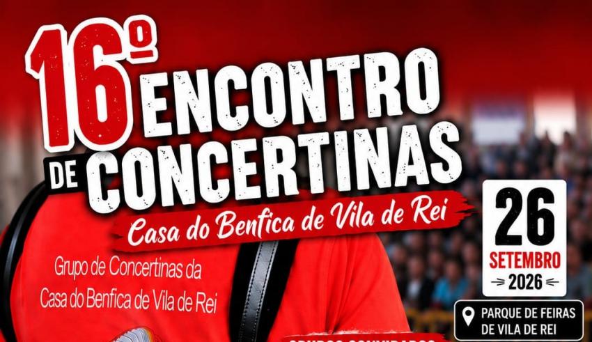 Parque de Feiras recebe 16.º Encontro de Concertinas no sábado