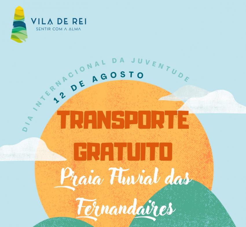Dia Internacional da Juventude celebrado com transporte gratuito para Fernandaires