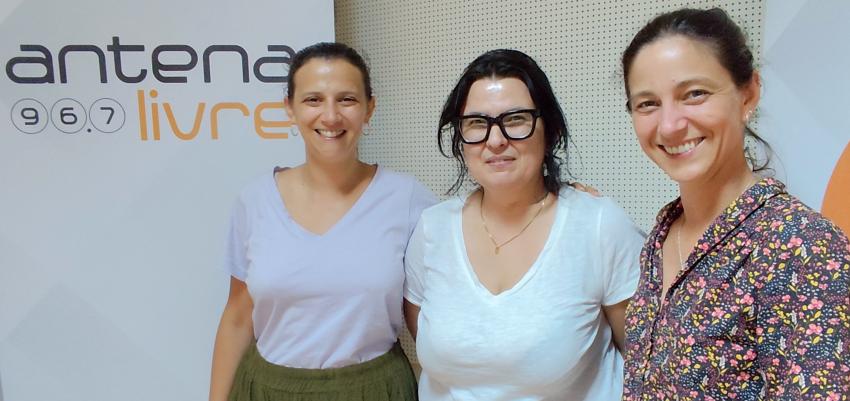 «FESTA DO FUTURO» Carolina Serrão e Sofia Estriga  à conversa com Sónia Pedro