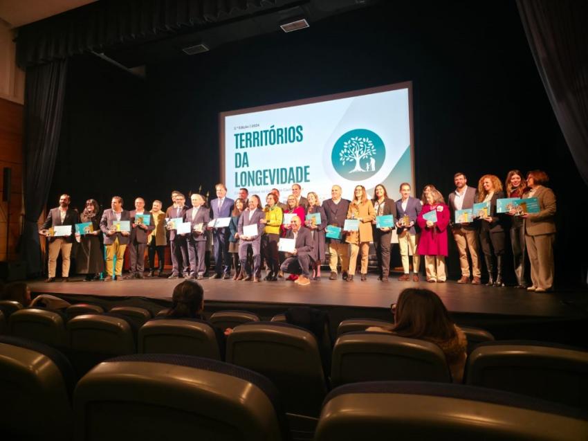 Município distinguido com o galardão “Territórios da Longevidade 2024”
