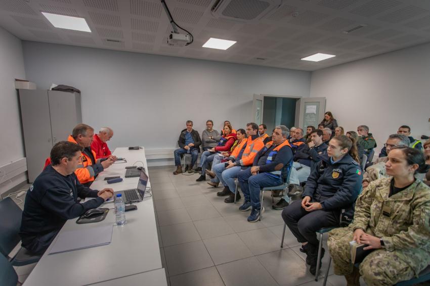Proteção Civil Municipal reuniu para avaliar os próximos dias 