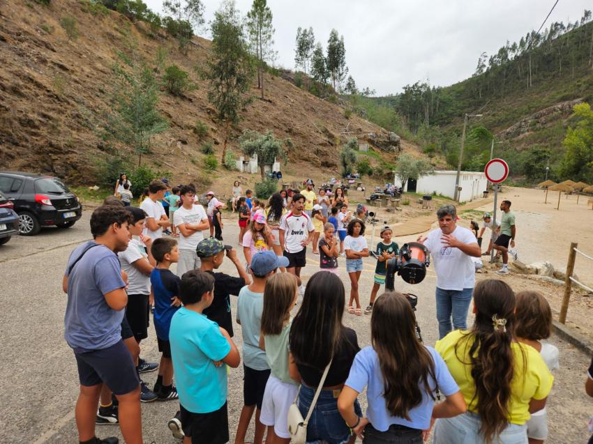 Astronomia chegou à Praia Fluvial do Penedo Furado com observação do Sol