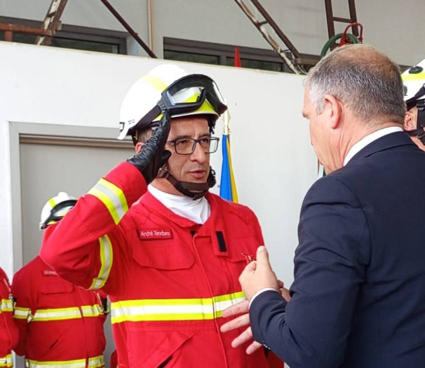 André Teodoro é o novo Comandante dos Bombeiros de Abrantes